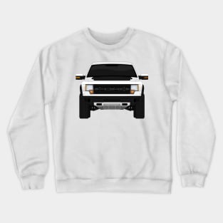 Raptor Oxford White +hood decal Crewneck Sweatshirt